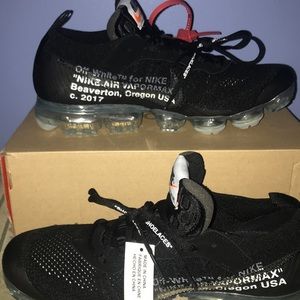 Off White Nike vapormax size 11